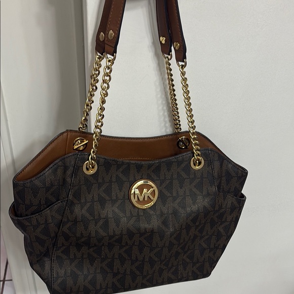 Michael Kors Brown Tote Bag - Picture 1 of 3